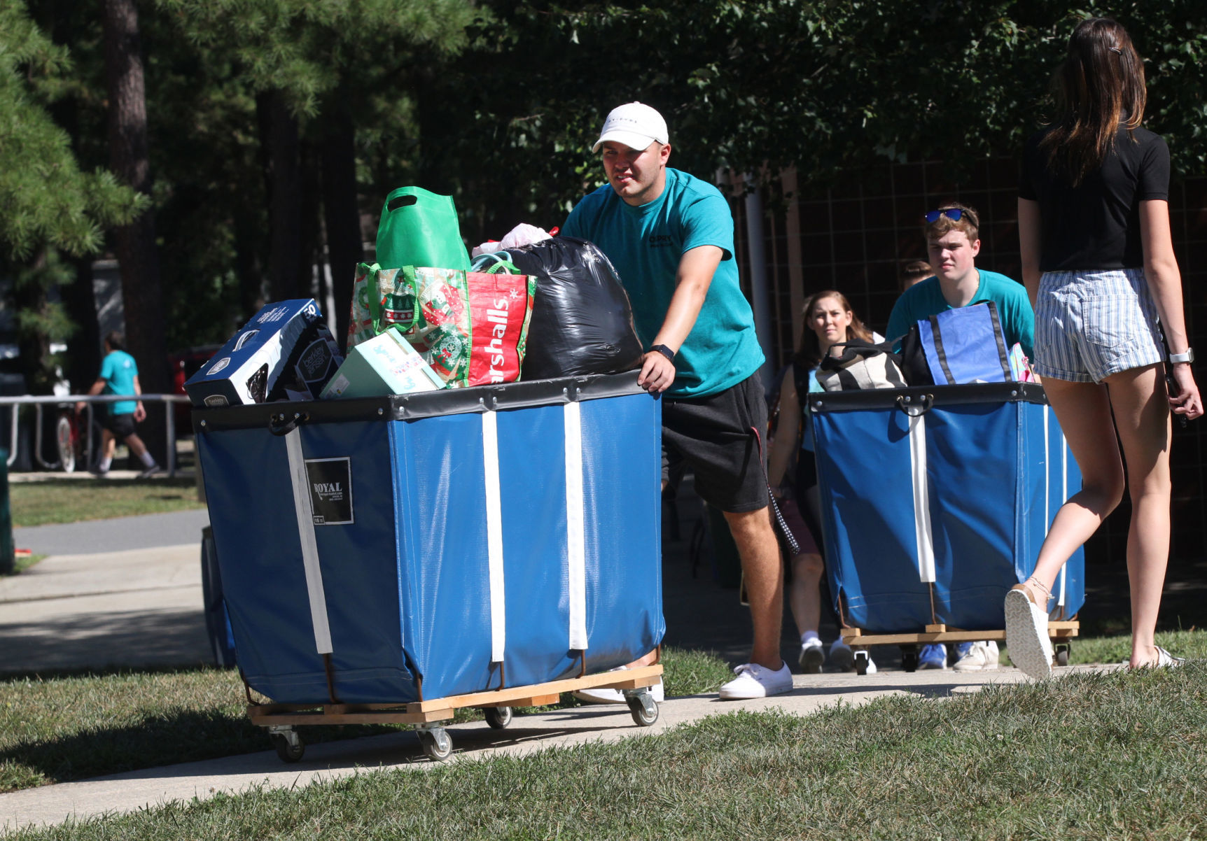 Stockton move in day